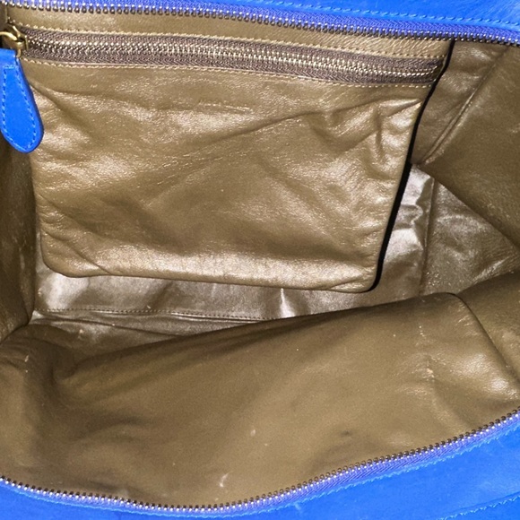 Celine Blue Tote Bag 1500$ - Picture 3 of 16